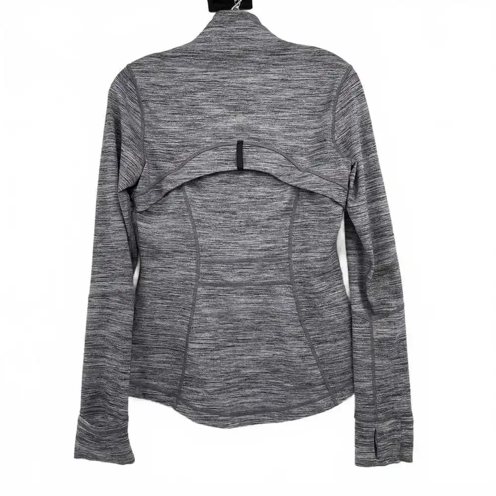 lululemon Gray Athletic Zip-Up Jacket | Women’s Regular Size 8